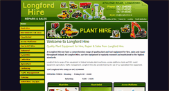 Desktop Screenshot of longfordhire.ie